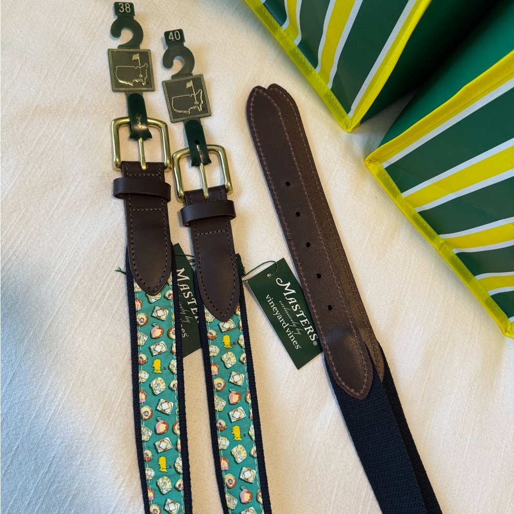 2025 Masters Vinyard Vine belt (size 40)